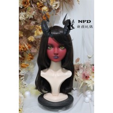 (NFD0132)Customize Handmade Crossdress Full Head Female/Girl Resin Japanese Cartoon Character Animego Cosplay Kigurumi Mask