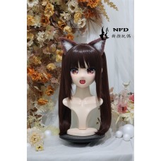 (NFD0145)Customize Handmade Crossdress Full Head Female/Girl Resin Japanese Cartoon Character Animego Cosplay Kigurumi Mask