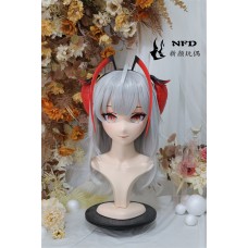 (NFD0191)Customize Handmade Crossdress Full Head Female/Girl Resin Japanese Cartoon Character Animego Cosplay Kigurumi Mask