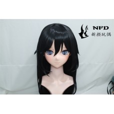 (NFD0201)Customize Handmade Crossdress Full Head Female/Girl Resin Japanese Cartoon Character Animego Cosplay Kigurumi Mask