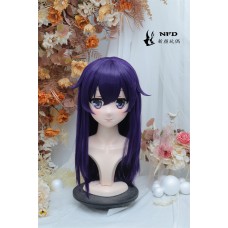 (NFD0207)Customize Handmade Crossdress Full Head Female/Girl Resin Japanese Cartoon Character Animego Cosplay Kigurumi Mask