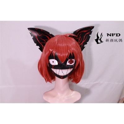 (NFD0212)Customize Handmade Crossdress Full Head Female/Girl Resin Japanese Cartoon Character Animego Cosplay Kigurumi Mask