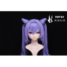 (NFD066)Customize Handmade Crossdress Full Head Female/Girl Resin Japanese Cartoon Character Animego Cosplay Kigurumi Mask