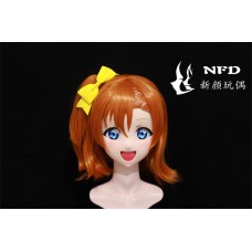 (NFD071)Customize Handmade Crossdress Full Head Female/Girl Resin Japanese Cartoon Character Animego Cosplay Kigurumi Mask