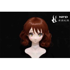 (NFD073)Customize Handmade Crossdress Full Head Female/Girl Resin Japanese Cartoon Character Animego Cosplay Kigurumi Mask