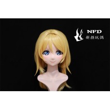 (NFD074)Customize Handmade Crossdress Full Head Female/Girl Resin Japanese Cartoon Character Animego Cosplay Kigurumi Mask