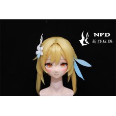(NFD079)Customize Handmade Crossdress Full Head Female/Girl Resin Japanese Cartoon Character Animego Cosplay Kigurumi Mask