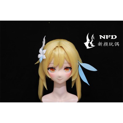 (NFD079)Customize Handmade Crossdress Full Head Female/Girl Resin Japanese Cartoon Character Animego Cosplay Kigurumi Mask