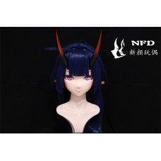 (NFD082)Customize Handmade Crossdress Full Head Female/Girl Resin Japanese Cartoon Character Animego Cosplay Kigurumi Mask