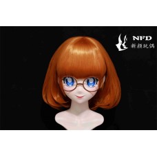 (NFD085)Customize Handmade Crossdress Full Head Female/Girl Resin Japanese Cartoon Character Animego Cosplay Kigurumi Mask