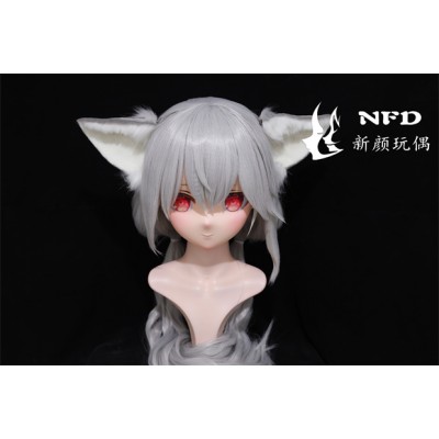 (NFD087)Customize Handmade Crossdress Full Head Female/Girl Resin Japanese Cartoon Character Animego Cosplay Kigurumi Mask