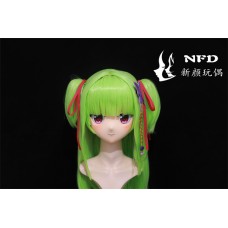 (NFD095)Customize Handmade Crossdress Full Head Female/Girl Resin Japanese Cartoon Character Animego Cosplay Kigurumi Mask