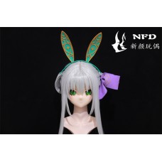 (NFD097)Customize Handmade Crossdress Full Head Female/Girl Resin Japanese Cartoon Character Animego Cosplay Kigurumi Mask