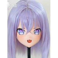 (AL134)Customize Character! Female/Girl Resin Full/Half Head With Lock Anime Cosplay Japanese Animego Kigurumi Mask