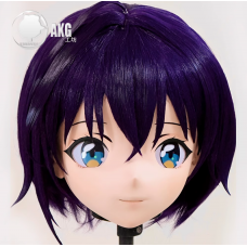 (AL137)Customize Character! Female/Girl Resin Full/Half Head With Lock Anime Cosplay Japanese Animego Kigurumi Mask