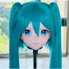 (AL156)Customize Character! Female/Girl Resin Full/Half Head With Lock Anime Cosplay Japanese Animego Kigurumi Mask