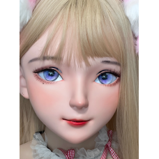 (AL186)Customize Character! Female/Girl Resin Full/Half Head With Lock Anime Cosplay Japanese Animego Kigurumi Mask