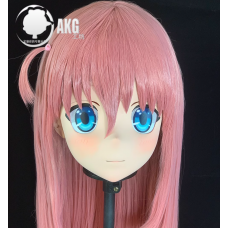 (AL65)Customize Character! Female/Girl Resin Full/Half Head With Lock Anime Cosplay Japanese Animego Kigurumi Mask