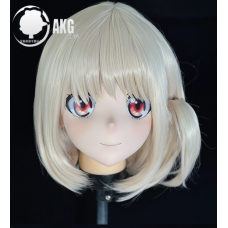 (AL71)Customize Character! Female/Girl Resin Full/Half Head With Lock Anime Cosplay Japanese Animego Kigurumi Mask