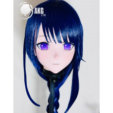 (AL76)Customize Character! Female/Girl Resin Full/Half Head With Lock Anime Cosplay Japanese Animego Kigurumi Mask
