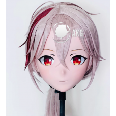 (AL82)Customize Character! Female/Girl Resin Full/Half Head With Lock Anime Cosplay Japanese Animego Kigurumi Mask
