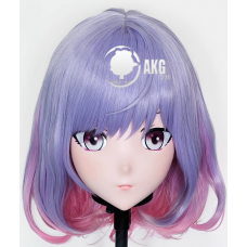 (AL85)Customize Character! Female/Girl Resin Full/Half Head With Lock Anime Cosplay Japanese Animego Kigurumi Mask