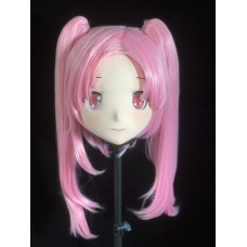 (AL018) Customize Character Female/Girl Resin Half/ Full Head With Lock Cosplay Japanese Anime Game Role Kigurumi Mask