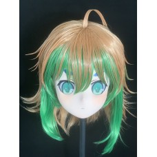 (AL33)Customize Character! Female/Girl Resin Full/Half Head With Lock Anime Cosplay Japanese Animego Kigurumi Mask