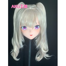 (AL25)Customize Character 'Alice'! Female/Girl Resin Full/Half Head With Lock Anime Cosplay Japanese Animego Kigurumi Mask