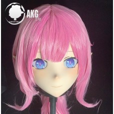 (AL58)Customize Character! Female/Girl Resin Full/Half Head With Lock Anime Cosplay Japanese Animego Kigurumi Mask