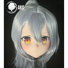 (AL54)Customize Character! Female/Girl Resin Full/Half Head With Lock Anime Cosplay Japanese Animego Kigurumi Mask