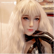 (Ching4S)Sugar Girl Makeup! Crossdress Silicone Female Mask Full/Half Head Transgender Realistic Face Kigurumi Cosplay DMS Mask