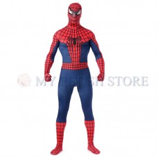 Full Body Blue and Red Spider-man Lycra Spandex Bodysuit Cosplay Zentai  Suit Halloween Fancy Dress Costume 